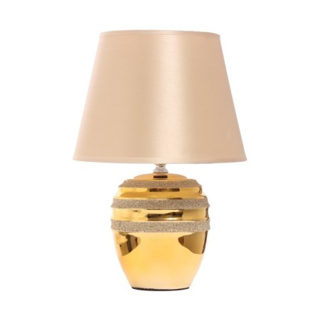 Table lamp "Certes" E14 40W gold 22x22x34cm-5