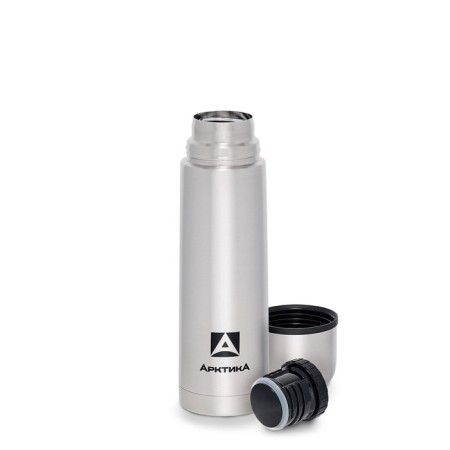 Thermos "Arctic", 101, 750 ml, d-5.1 cm, with a case, 24 hours, h-28.8 cm, d-8.1 cm, chrome-1