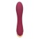 Vibrator with stimulation of the point G, 18 x3.8 cm, burgundy
