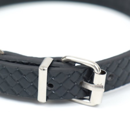 The collar of the corrugated "boundaries", 33 x 1.2 cm, Osh 23-29, black-2