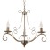 Chandelier 73161/3 E14 40W bronze 56x56x46 cm Bayerlux