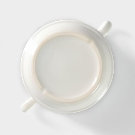 Porcelain broth antica perla, 300 ml, d = 11.5 cm, white color-4