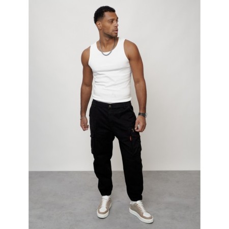Cargo jeans, size 44-46, black color-10