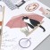Stick plastic interior color "cat on a shelf under an umbrella" 45x60 cm