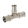 The transition-press tee of the transition, 20 mm x 16 mm x 20 mm