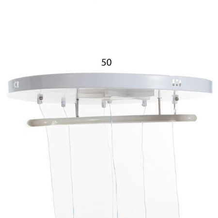Steel chandelier LED 44W 4000k white 50x50x30 cm Bayerlux-3