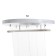 Steel chandelier LED 44W 4000k white 50x50x30 cm Bayerlux