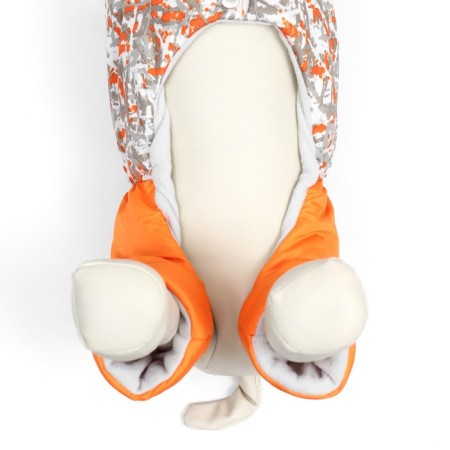 Combines for animals "Orange", fleece, 2XL (DS 34-36, Osh 34-36, OG 44-48 cm)-6