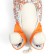 Combines for animals "Orange", fleece, 2XL (DS 34-36, Osh 34-36, OG 44-48 cm)
