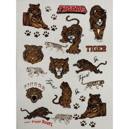 Set of kitchen towels Diva Afrodita "Tigers", 360 gr, size 40x60 cm, 6 pcs-2
