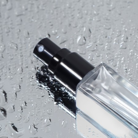 A bottle for storage, with a spray, 10 ml, black color-3