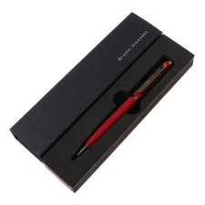 Switching handle, 1.0 mm, BrunovisConti firenze, blue rod, metal case Soft Touch Red, in case