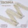 Decorative braid “Twydal”, bilateral, 30 mm, 5 ± 0.5 m, pastel color