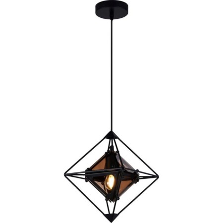 Suspension lamp Grane 1xe27 60W, size 22x22x132.5 cm, black color