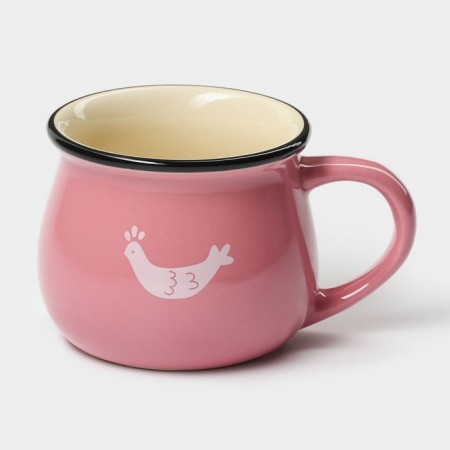 Ceramic "Dreams" mug, 250 ml, pattern and color mix