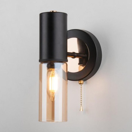 Bra Tesoro, 1x40W E14, black color, gold
