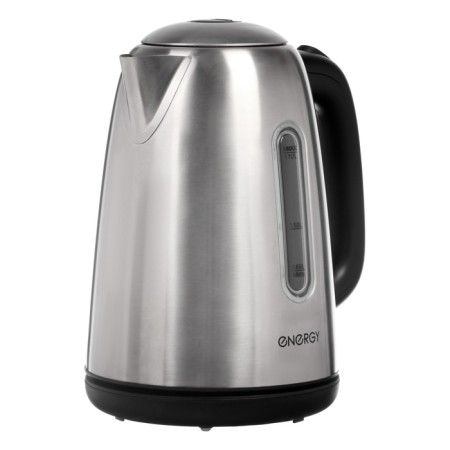 Electric kettle Energy E-252, metal, 1.7 l, 2200 watts, silver