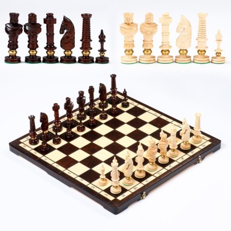 Chess Polish Madon "Royal", 62 x 62 cm, King H-12.5 cm-1