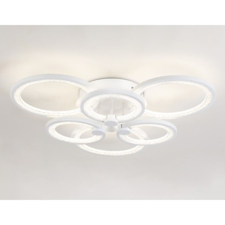 LED ceiling LED with Ambrella Light, Original, FA4085, 6XLED, 100 W, 7500LUM, 3000-6400K, white color, white-4