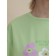 Female dress, size XL, green color