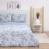 LoveLife linen Duet Winter 143x215sm-2pcs, 225x240cm, 50x70cm-2pcs, Aard, 100% P/E, 100G/m2