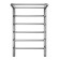 Terminus heated towel rail "Regiment" P6, 400x650 mm, chrome