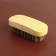 Skin polishing brush, natural pile, 9 × 3.8 cm