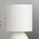 Glori table lamp E14 40W white 23.5x13x13 cm