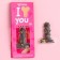 Tea in the postcard "I love you", 1 pc. x 2.5 g. (18+)