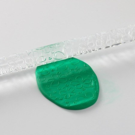 Acrylic Cluste Plok "Flower Solder" 16x1 cm-3