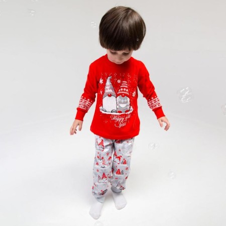 Pajama nursery, red color, height 98 cm-4