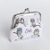 Wallet on the farmar, white color