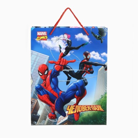 Gift package 3D 40x31x11.5 cm, spider man-5