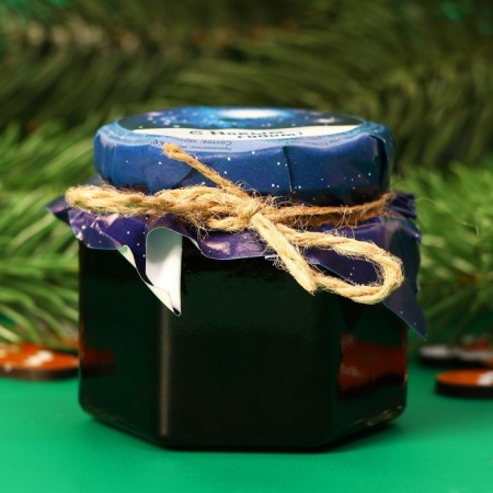 Jam "New Year" from mountain blueberries, 100 ml-1