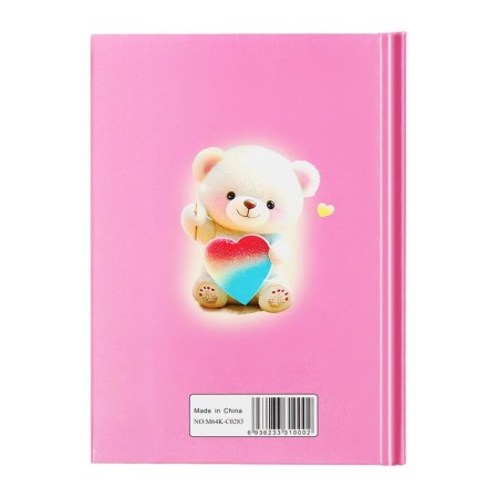 Gift notebook, 45 sheets, line, on the castle of the bear (16.3x12.7cm)-9