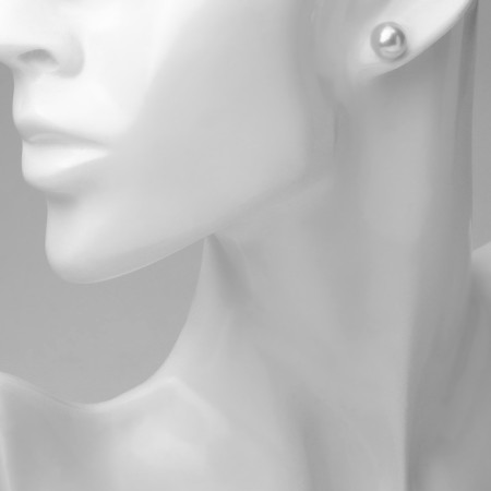 Cuts set 3 pairs "pearl" rotation, white color-3