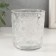 Bank for candles glass "Be the happiest" transparent 200 ml 7.5x7.5x8.2 cm