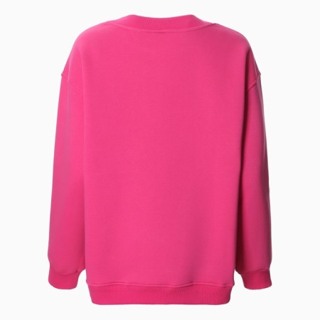 Women's sweatshirt was launched, pink color, size S (42-44)-3