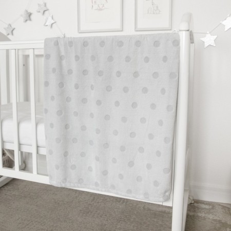 Plaid was valid "peas", size 100x140 cm, color gray color-1
