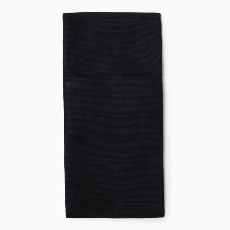 A set of envelopes for the Home Collection Black-4pcs, 22x10cm, 54%linen, 46%HL-1