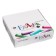 Eraser rectangular, beveled, mix