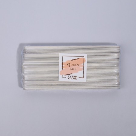 Pillet-melod “Classic”, on a wooden basis, abrasiveness 120, 18 cm, packing 50 pcs, color gray-4