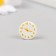 Decor for creativity Polystone "Wall Clock" 1.6x1.7 cm