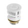 Bottom valve Zein English b1, a small button, stainless steel, chrome