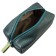 Lightning cosmetic bag, green color