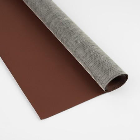 Artificial leather, 137 × 50 cm, 0.5 mm, brown color-2
