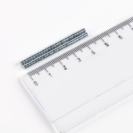 The magnet is neodymium, size 1 pc. - 3 × 3 × 2 mm, set 50 pcs.-3