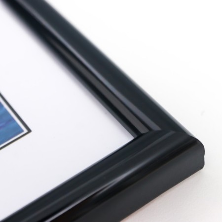 Photo frame plastic "Rainbow" 15x21 cm, black-4
