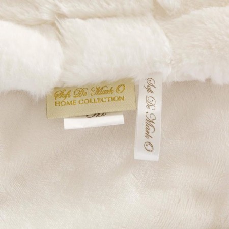 Madeline blanket, size 220x240 cm, white color-6