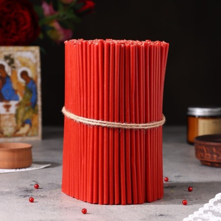 Candles red church No. 80, packaging 2kg-2